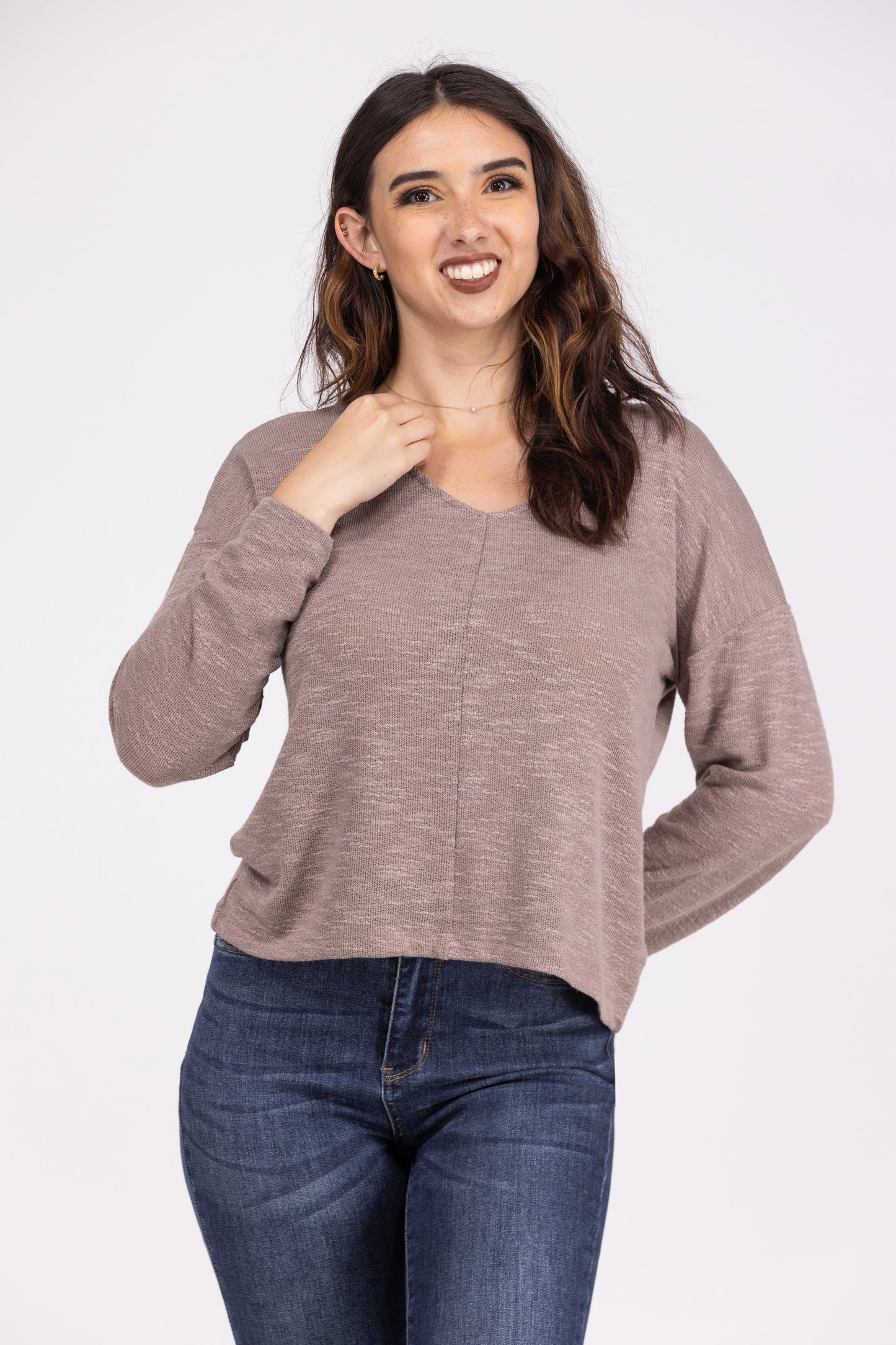 Doing It My Way Women's Knit Long Sleeve Top
