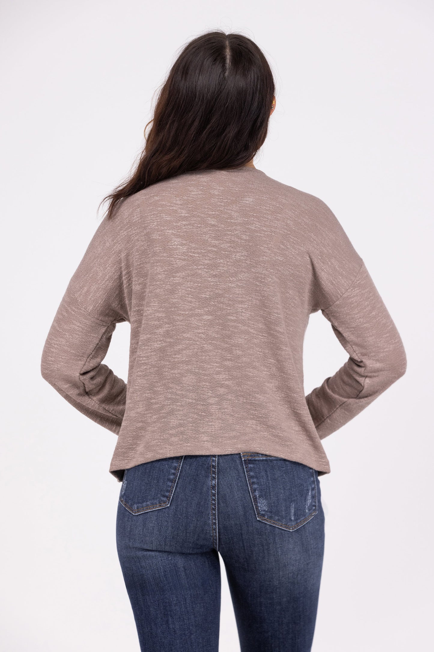 Doing It My Way Women's Knit Long Sleeve Top