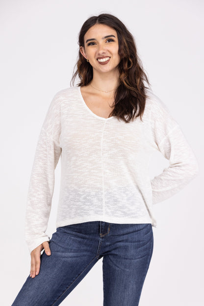 Doing It My Way Women's Knit Long Sleeve Top