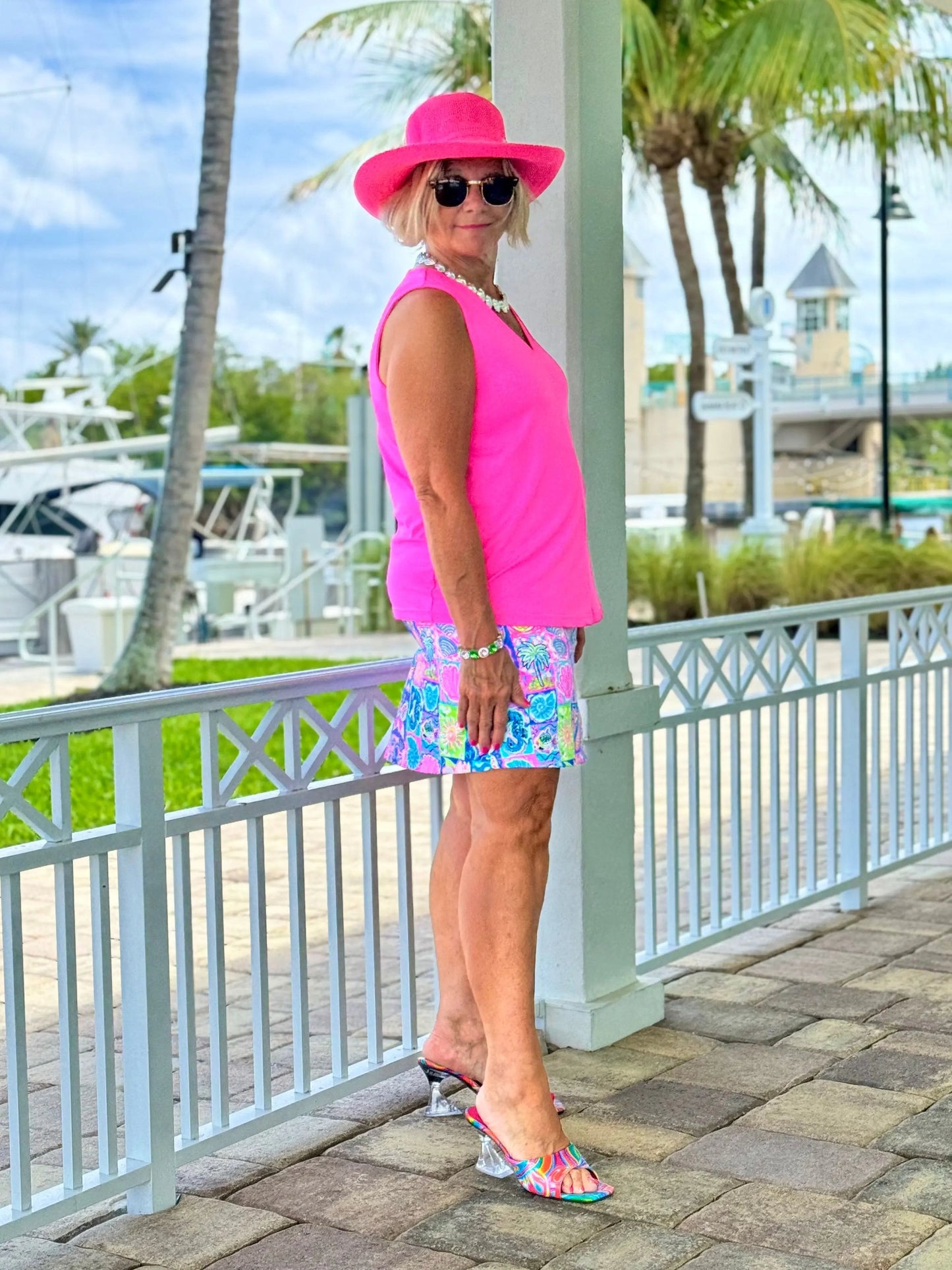SANDY BEACH COLOR SKORT