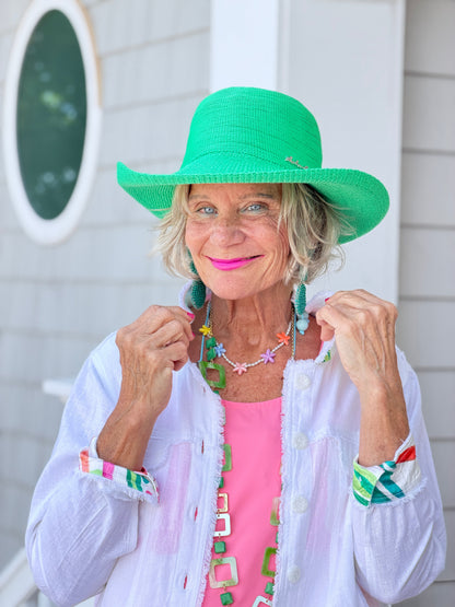 PINK PARADISE GARDEN LINEN JACKET