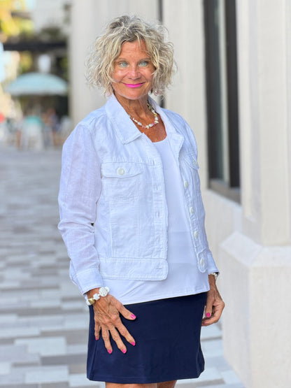 NAUTICAL SEAS THE DAY LINEN JACKET