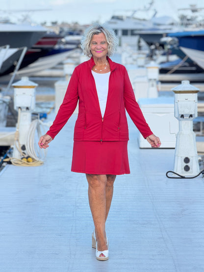 REGATTA RED SKORT
