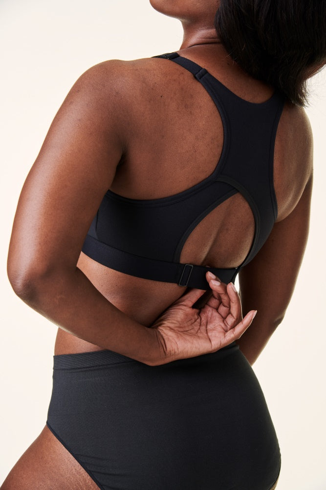 Black Bravado Designs Tranquil Nursing Low Impact Sports Bra