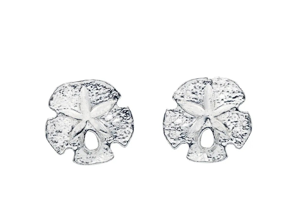 Sandollar stud earrings