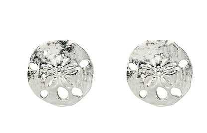 Sandollar dangle earrings