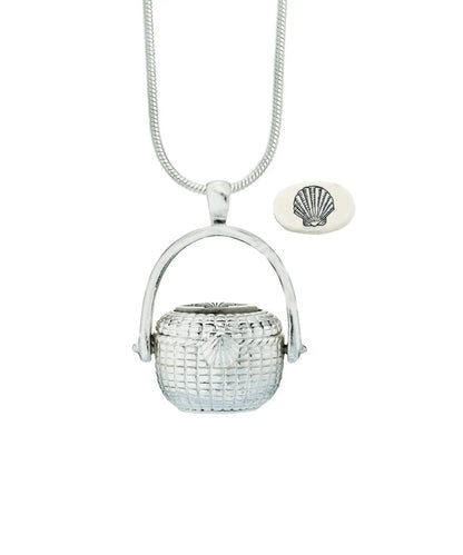 Nantucket Basket Necklace  24"