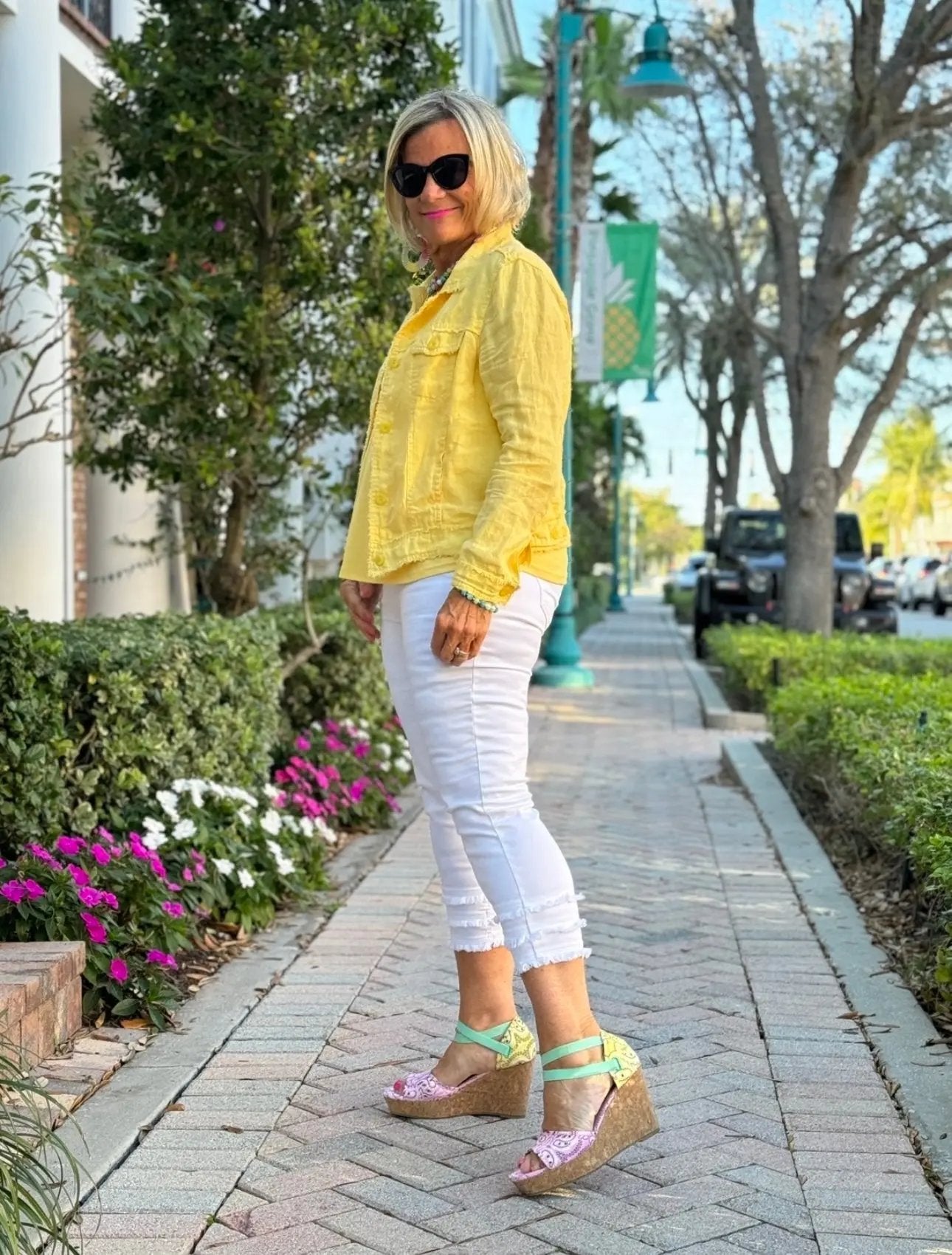 PASTEL DAY ANKLE WEDGE