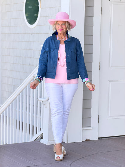 PALM BEACH PARTY LINEN JACKET
