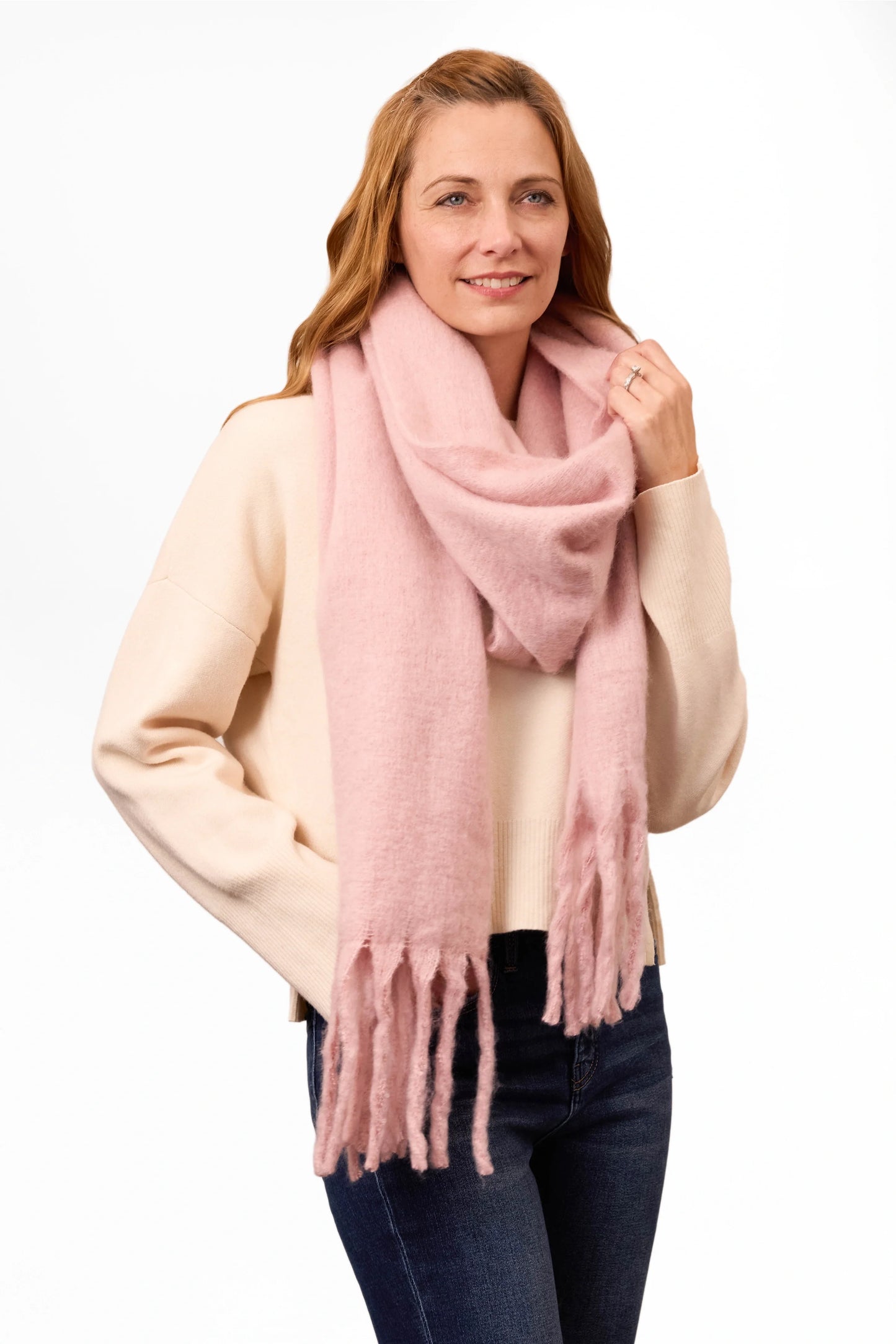 ALB Custom Women's Solid Fleece Scarf