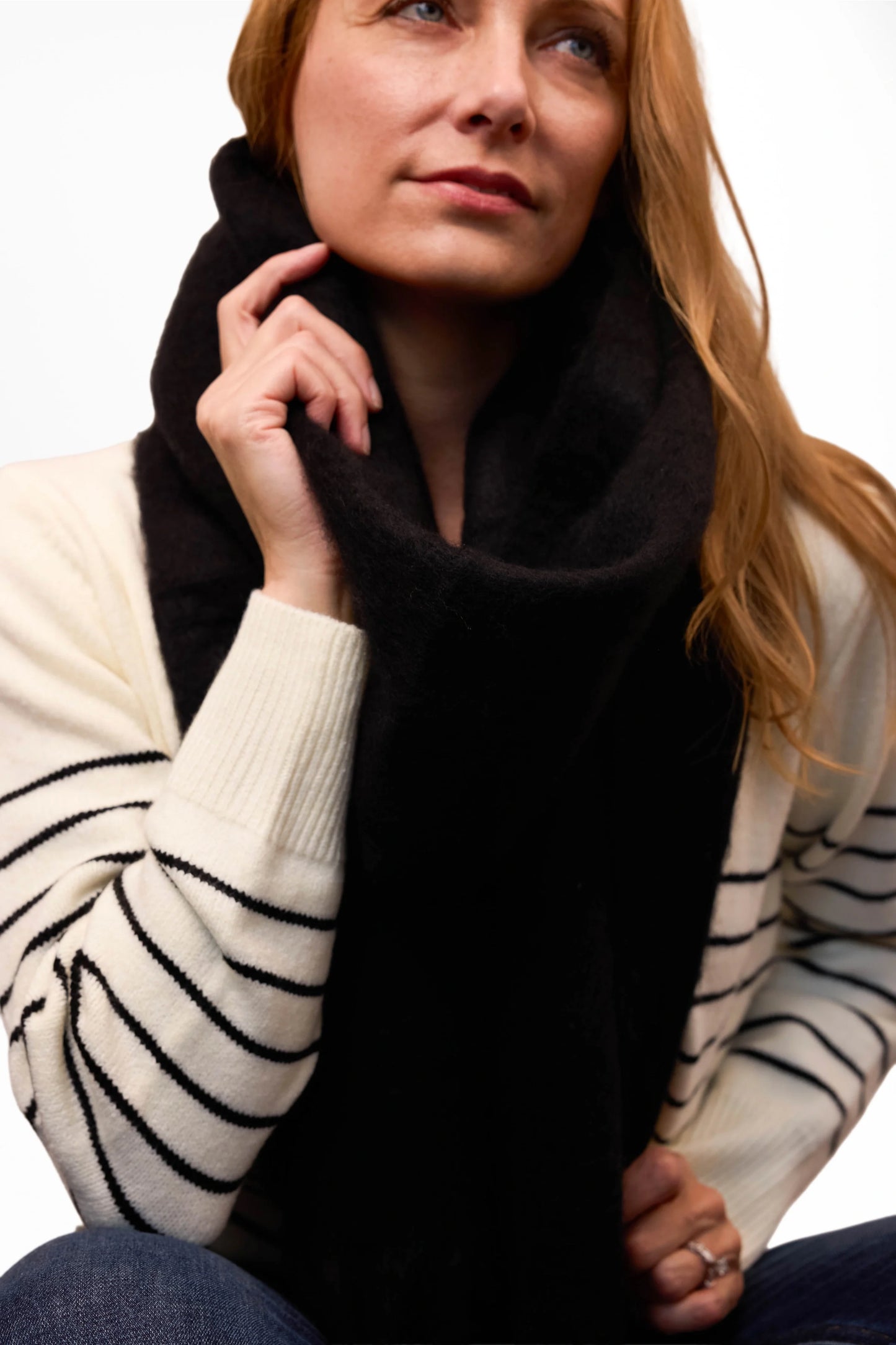 ALB Custom Women's Solid Fleece Scarf