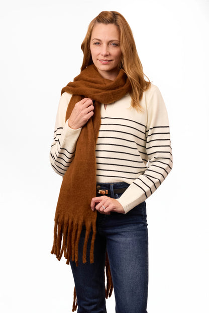 ALB Custom Women's Solid Fleece Scarf