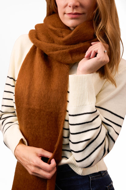 ALB Custom Women's Solid Fleece Scarf