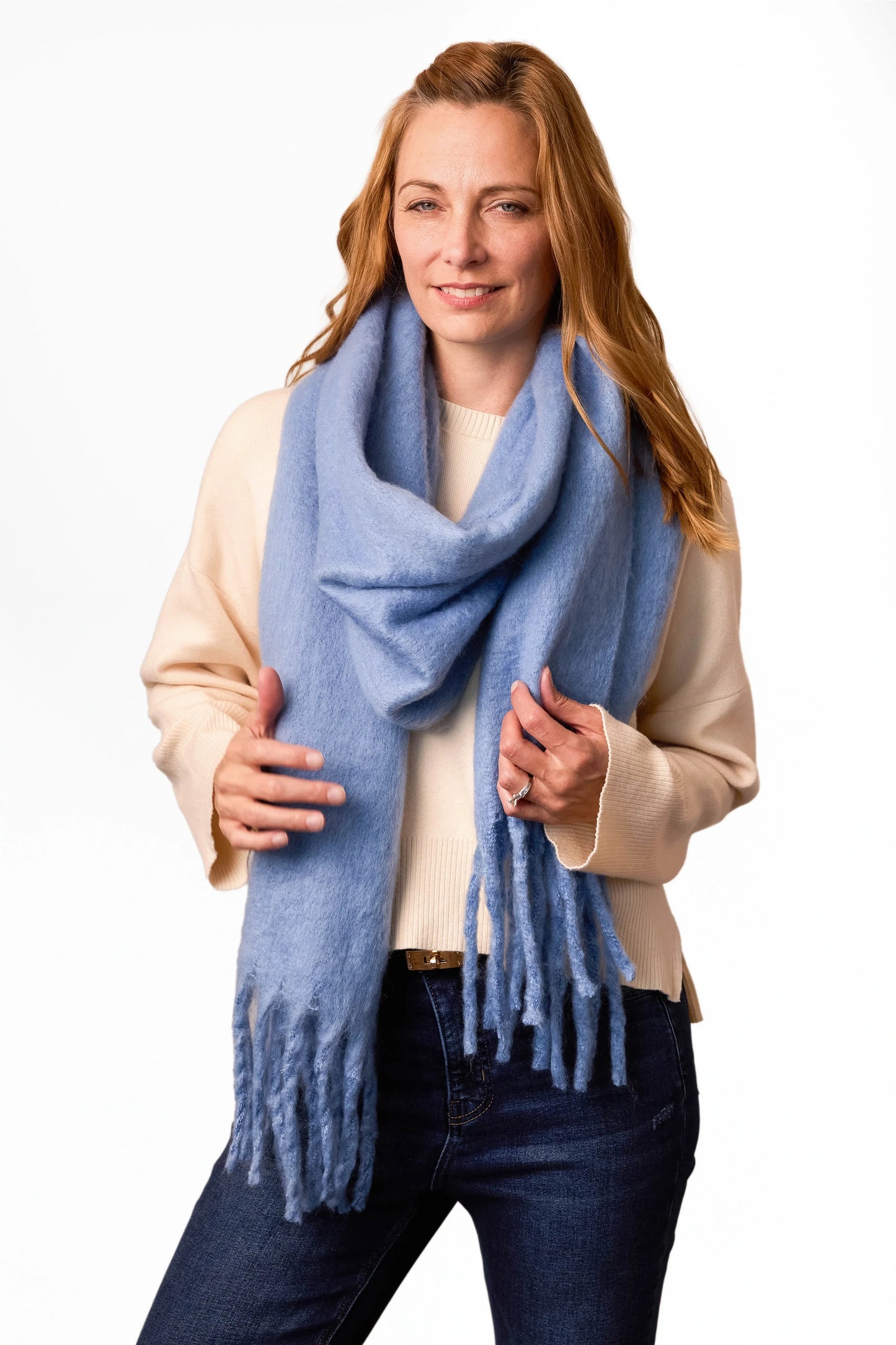 ALB Custom Women's Solid Fleece Scarf
