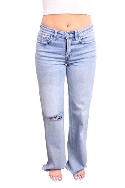 The Ginny High-Rise Wide Leg Denim