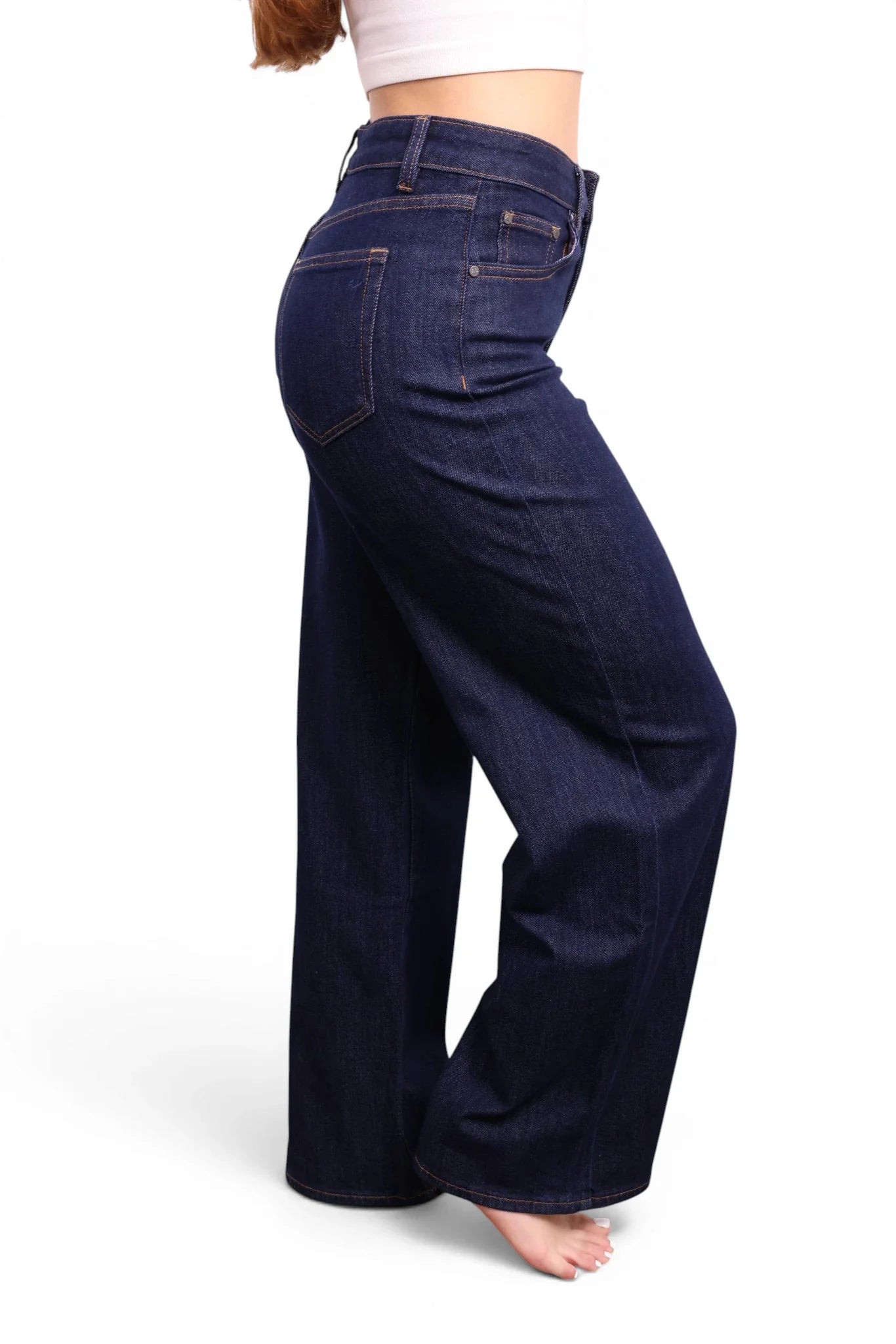 The Julie High-Rise Tummy Control Straight Leg Jeans