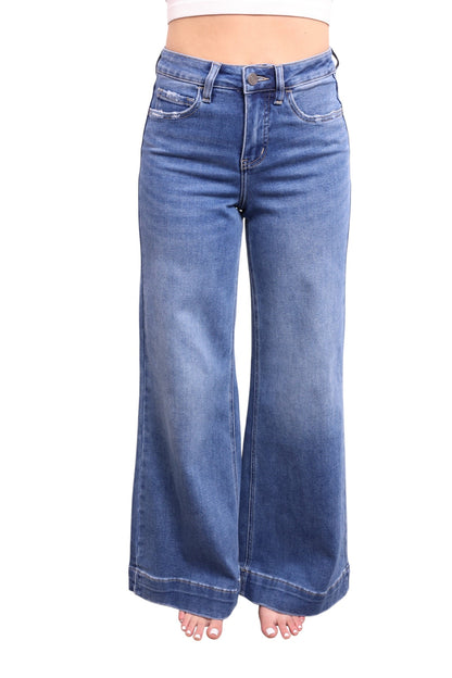 The Billy High-Rise Tummy Control Extreme Wide Leg Jeans - Three Inseams