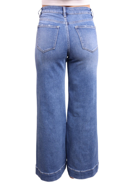 The Billy High-Rise Tummy Control Extreme Wide Leg Jeans - Three Inseams