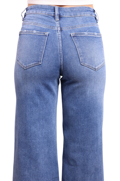 The Billy High-Rise Tummy Control Extreme Wide Leg Jeans - Three Inseams