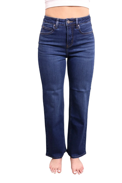 The Marie High-Rise Tummy Control Straight Leg Jeans - Three Inseams