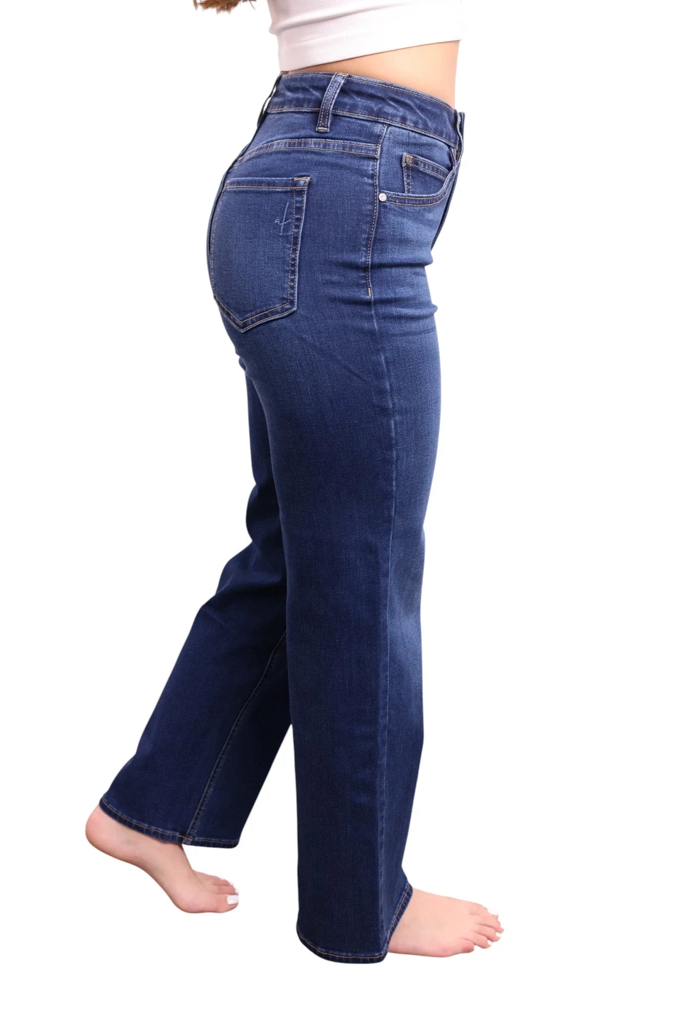 The Marie High-Rise Tummy Control Straight Leg Jeans - Three Inseams