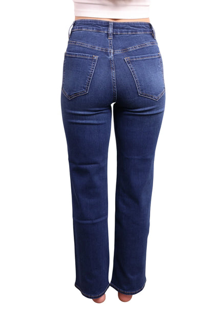 The Marie High-Rise Tummy Control Straight Leg Jeans - Three Inseams