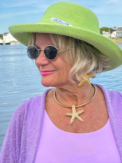 STARFISH BLING SILVER SET
