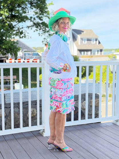 PINK PARADISE GARDEN CHA CHA DRESS