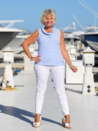 MARINA PERRI RUFFLE TOP