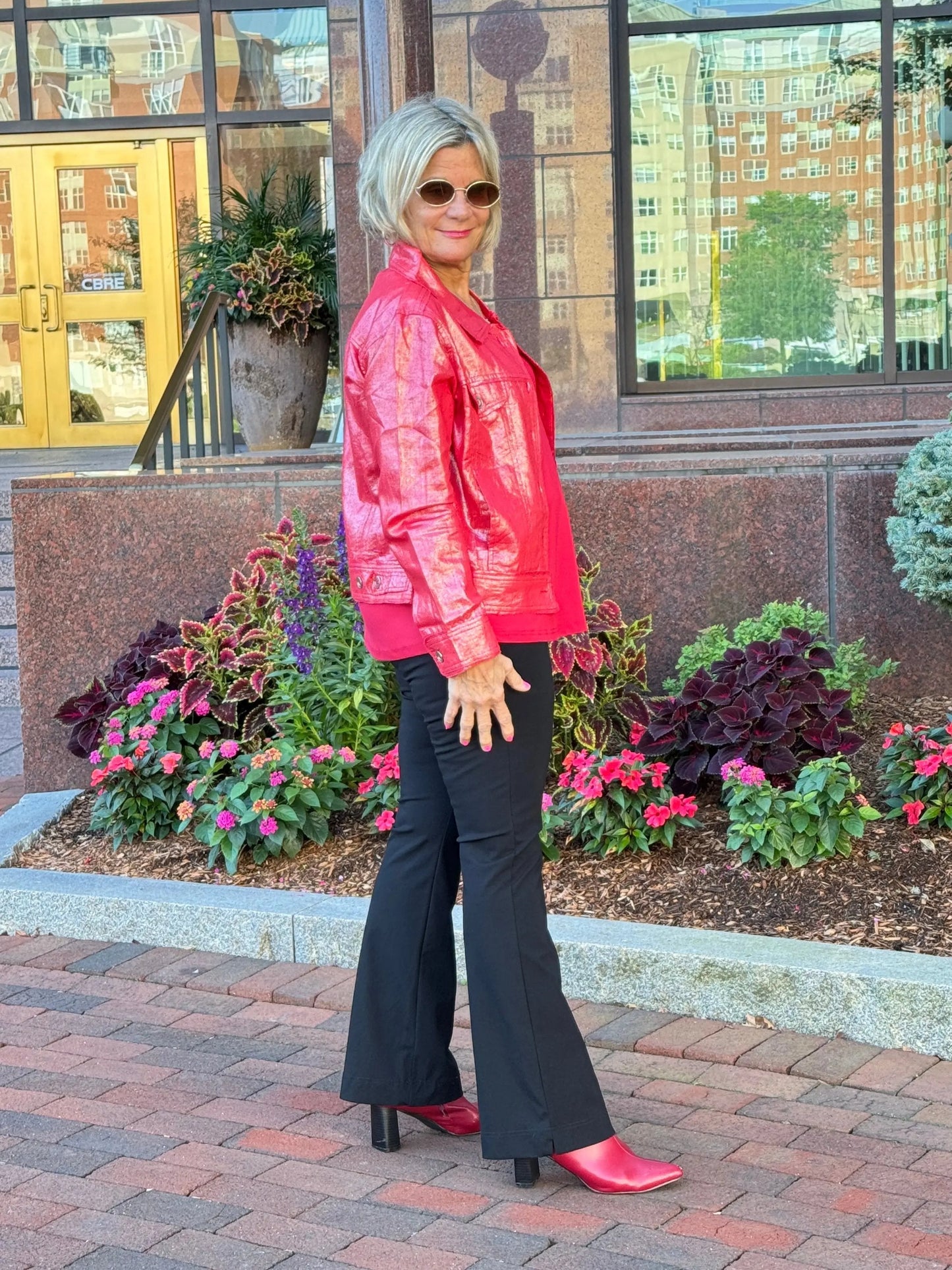 Red Metallic Jacket