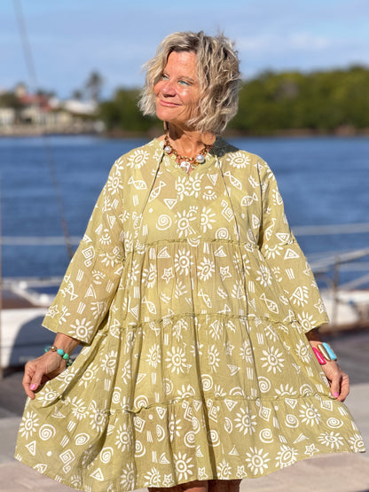 SOUTHERN CHARM COTTON DRESS