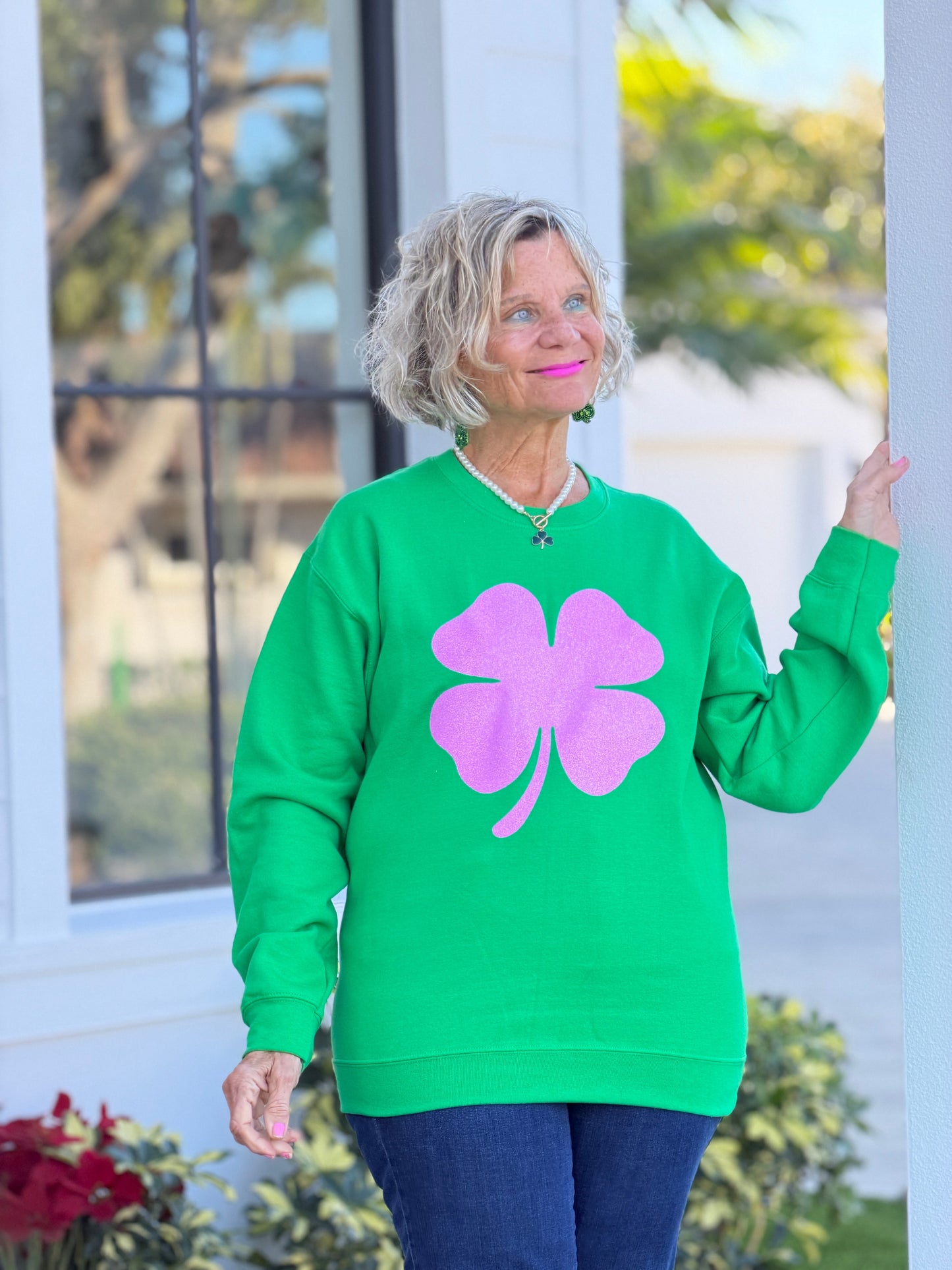 Shamrock Toggle Necklace
