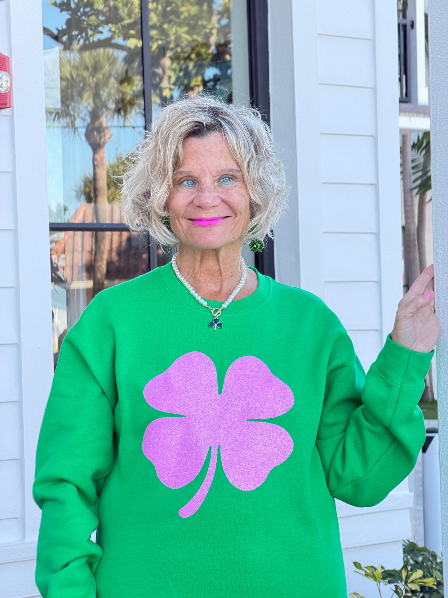 Shamrock Toggle Necklace