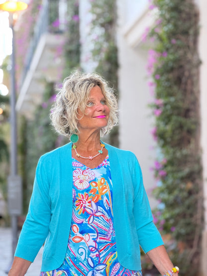 SUMMER BLUE FASHION DRESS