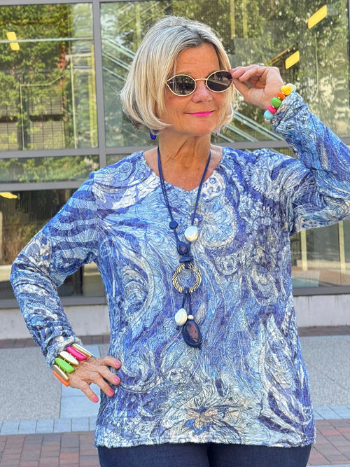 Navy Skies Necklace