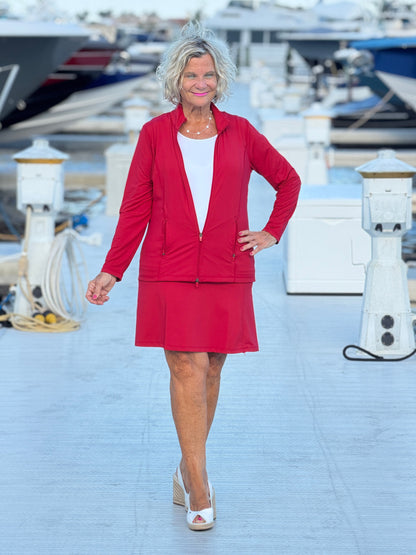 REGATTA RED SKORT