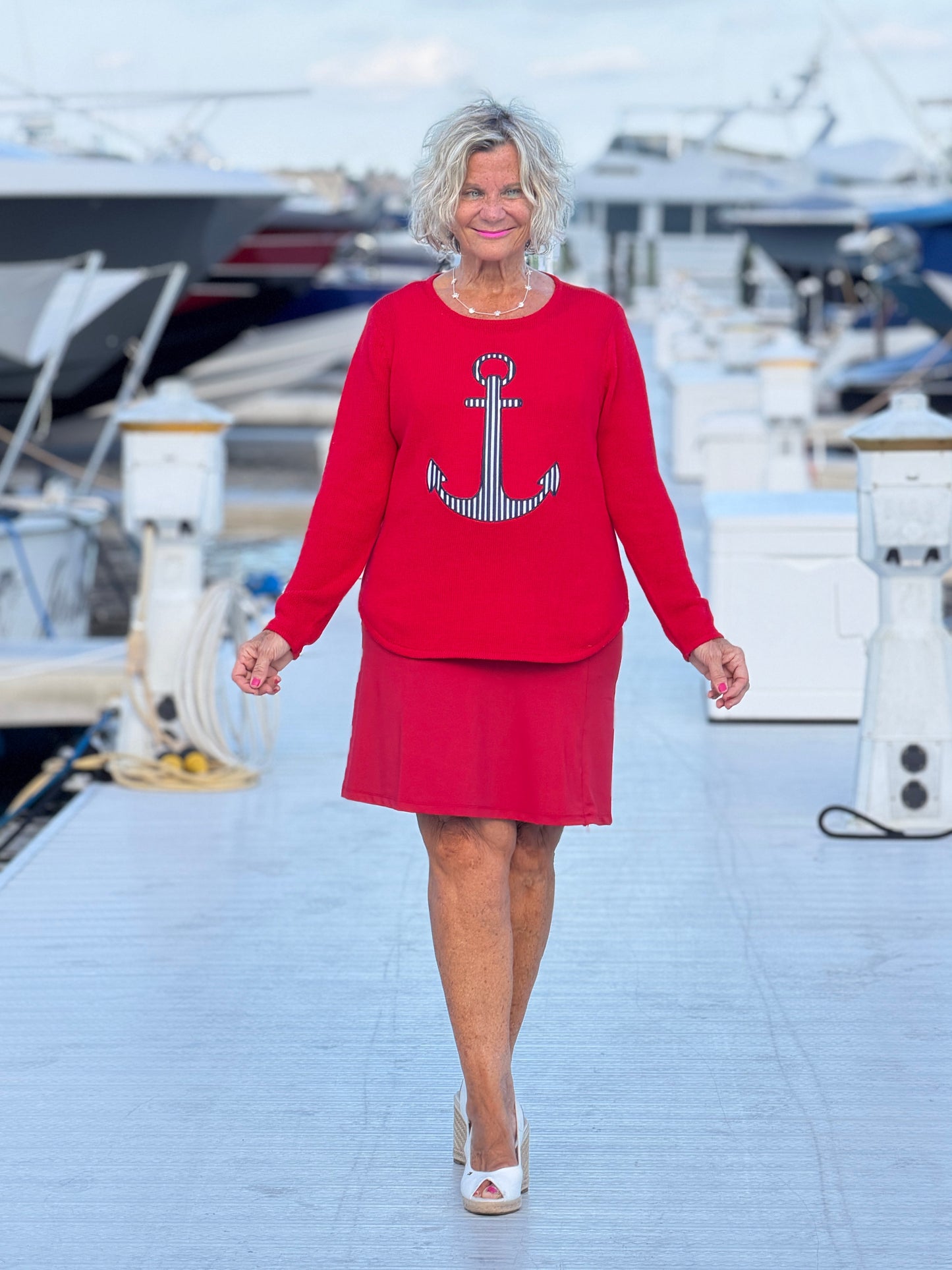 REGATTA RED SKORT