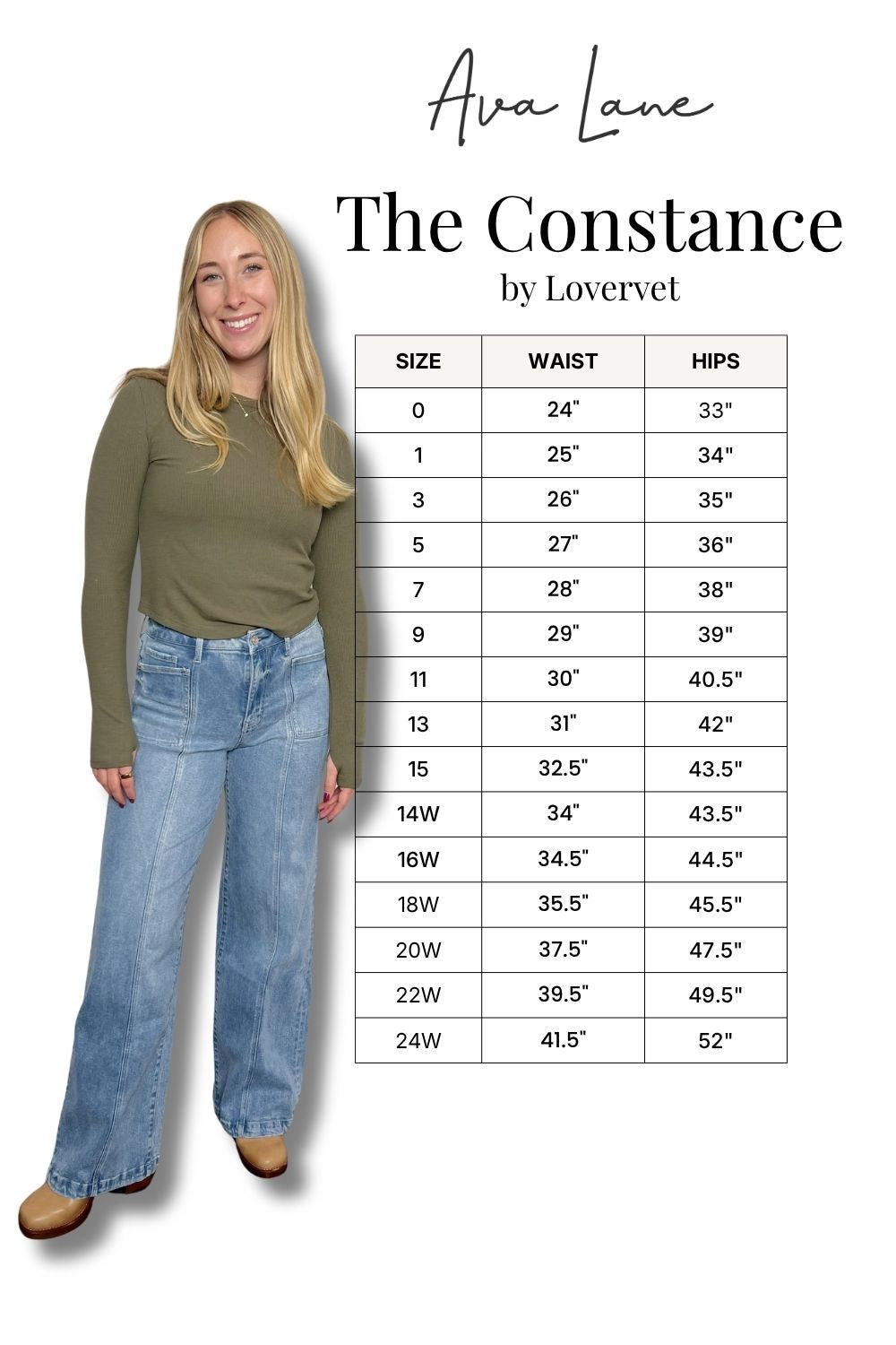 The Constance High-Rise Extreme Wide Leg Denim
