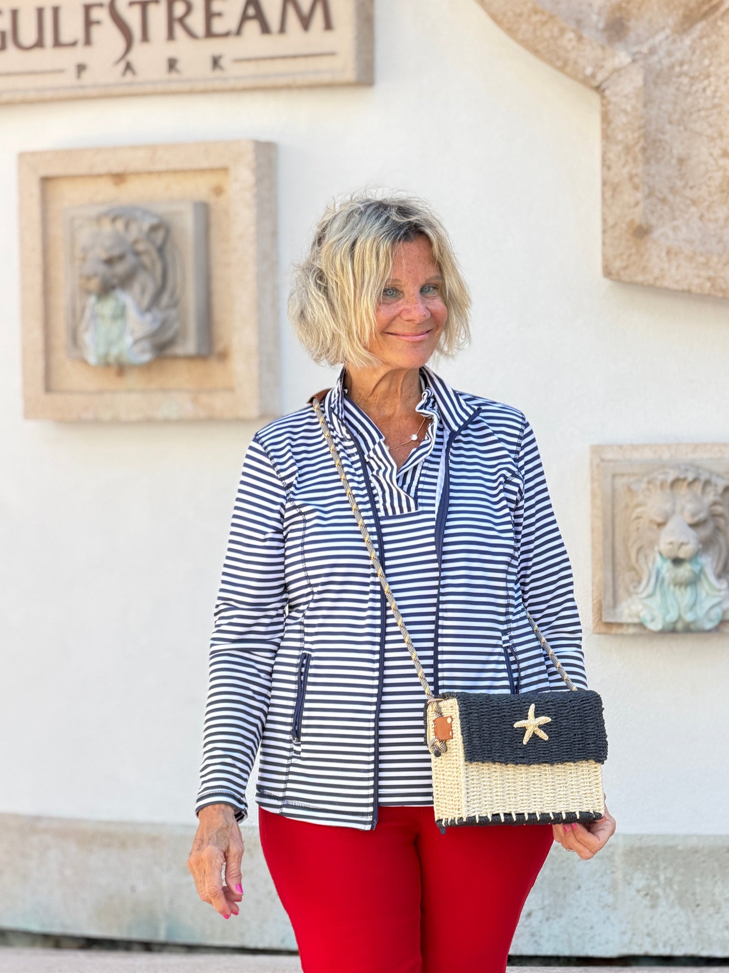 NAUTICAL STARFISH CROSS BODY BAG
