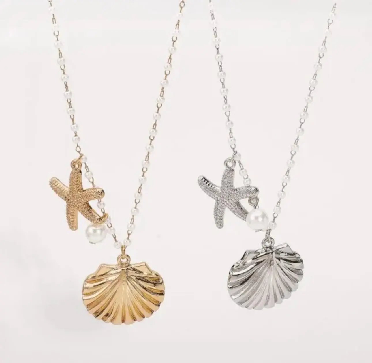 SEASHELL DROP NECKLACE