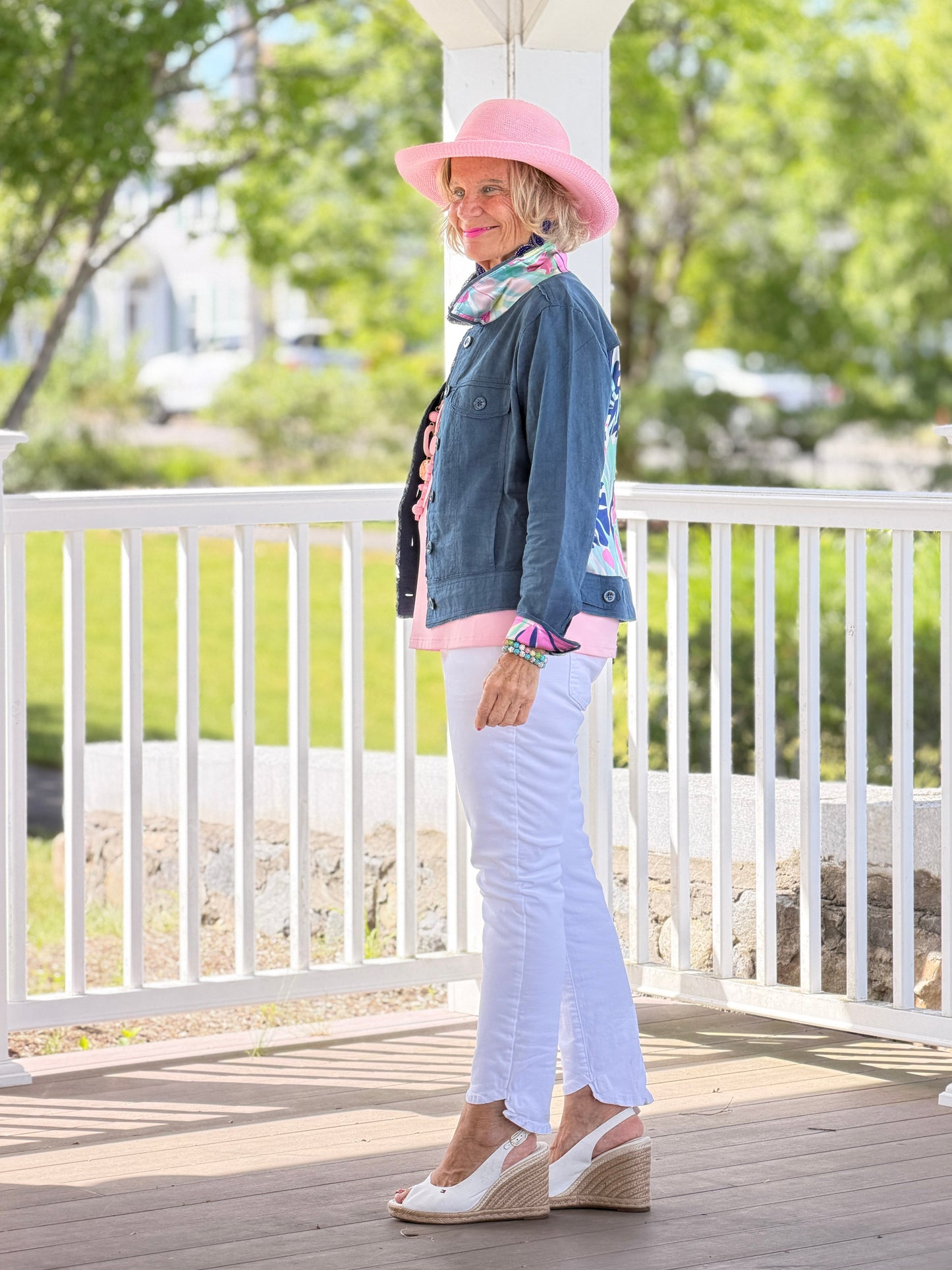 PALM BEACH PARTY LINEN JACKET
