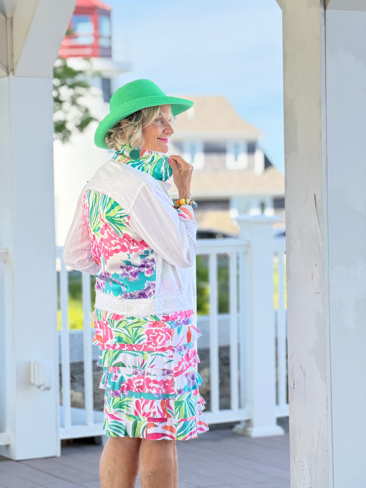 PINK PARADISE GARDEN CHA CHA DRESS