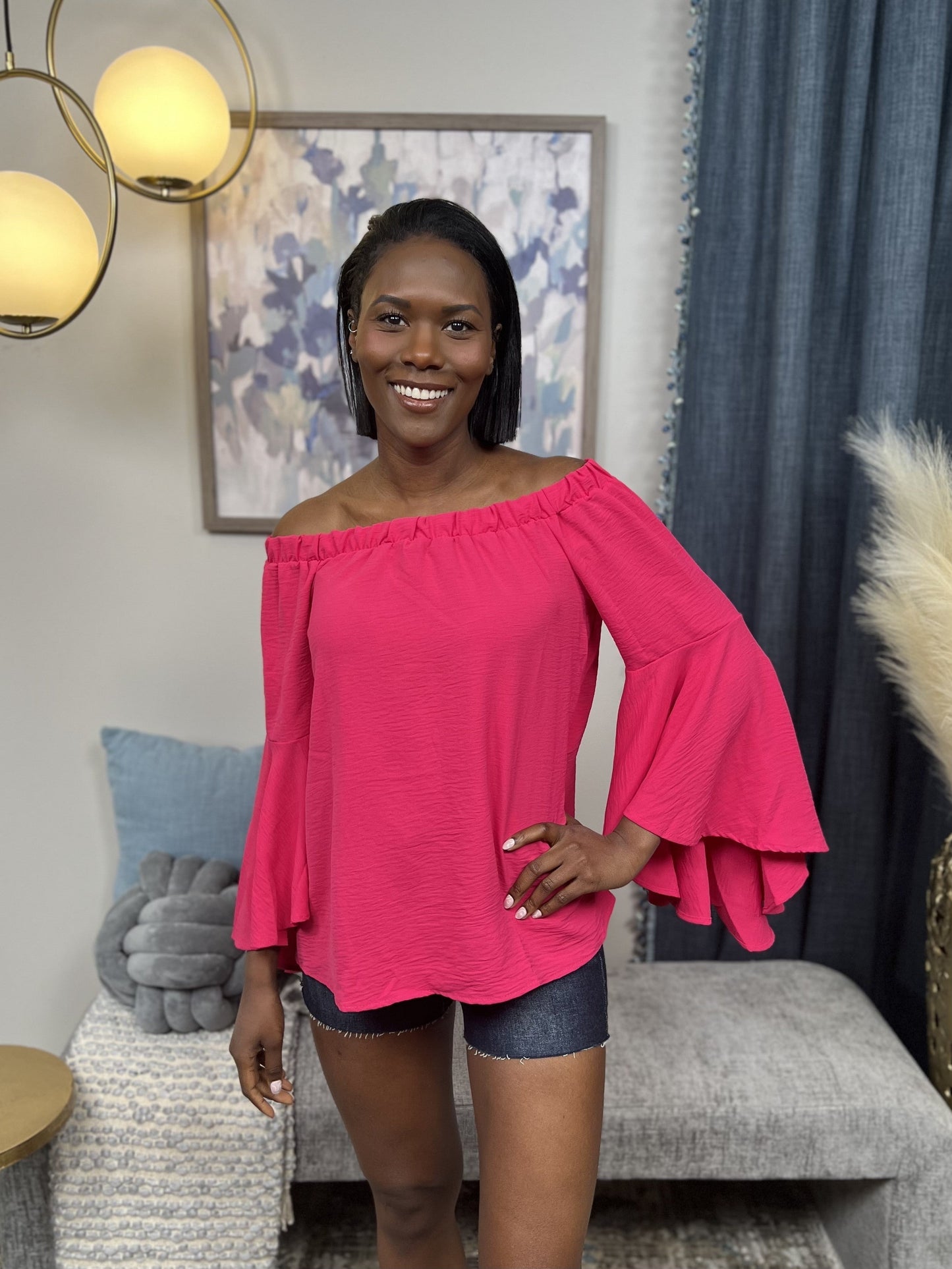 I Found A Way Women's Off Shoulder Top