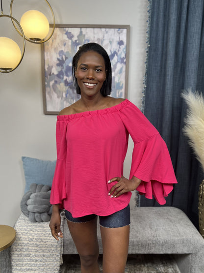 I Found A Way Women's Off Shoulder Top