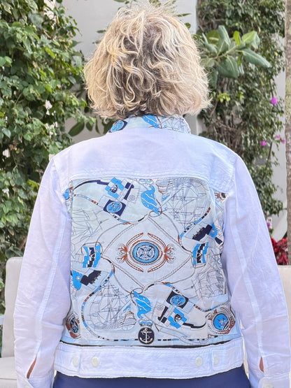 NAUTICAL SEAS THE DAY LINEN JACKET