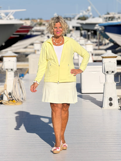 SUNNY DAY STRIPE SKORT
