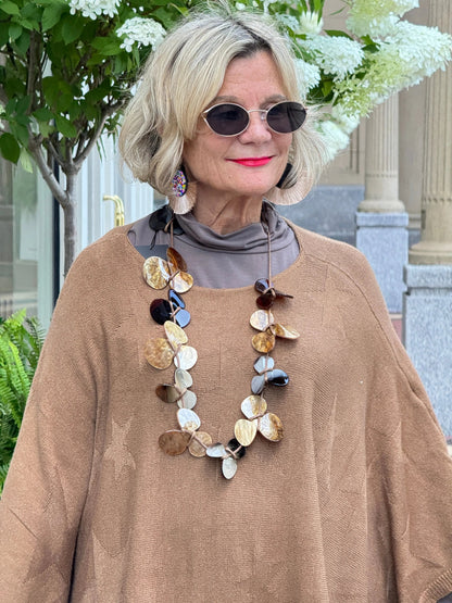 SANDY FALL COLOR NECKLACE