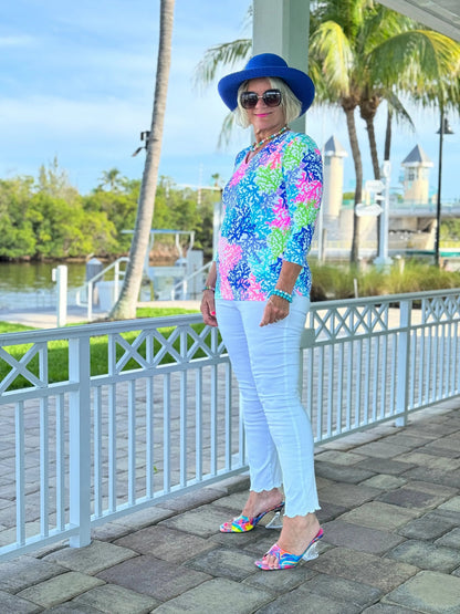 SALINA REEF V NECK