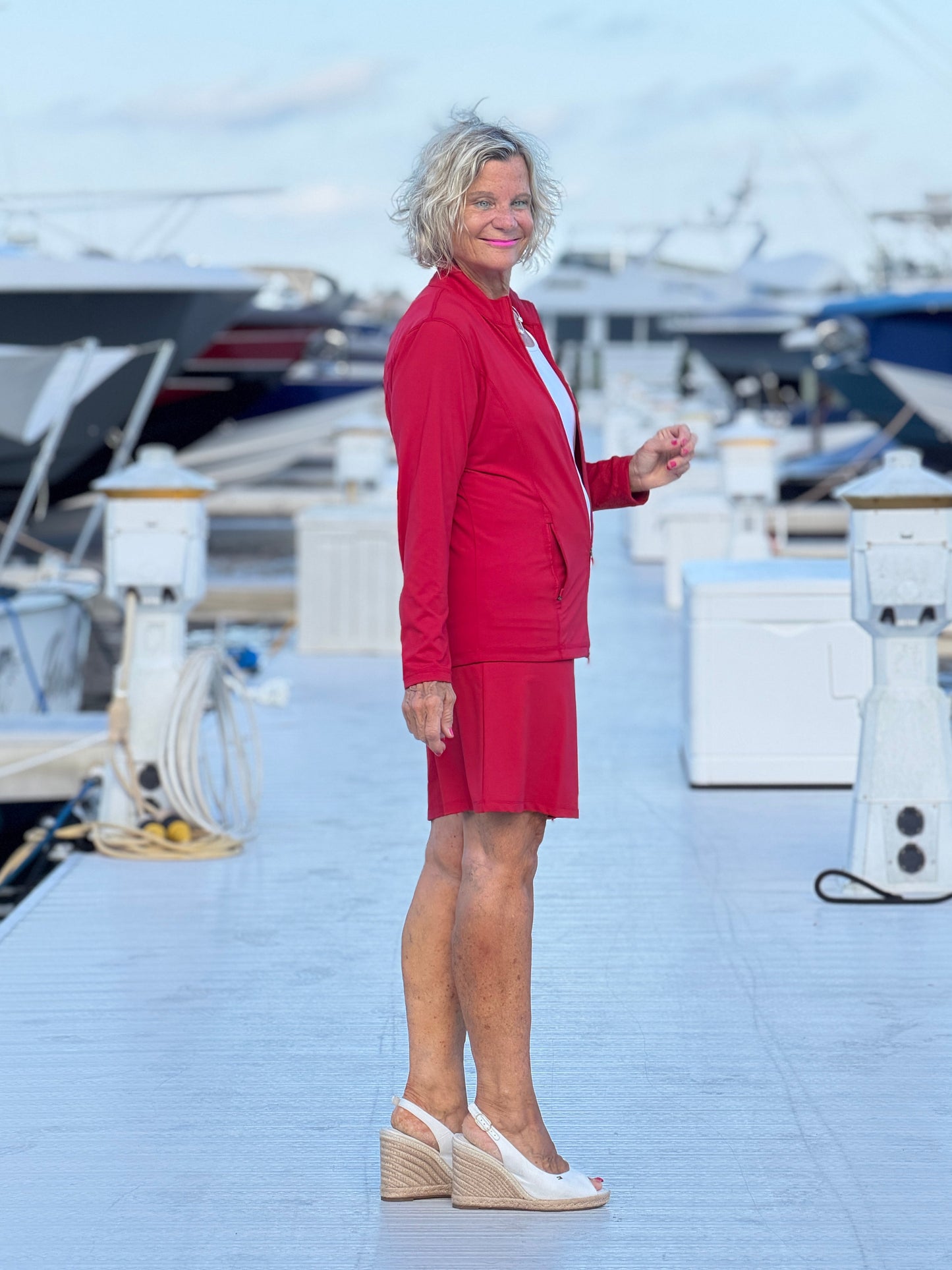 REGATTA RED SKORT