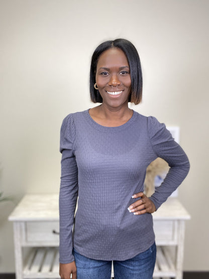 Can't Get Enough Women's Stretchy Long Sleeve Top